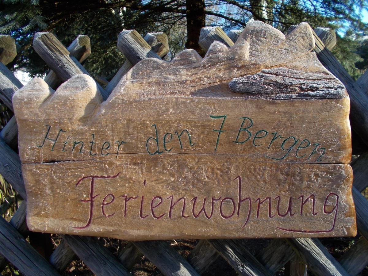 Ferienwohnung "Hinter Den Sieben Bergen" Schwarzenberg  Exterior photo